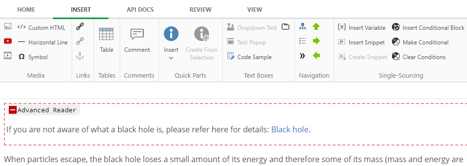 Excluding block in the Design mode