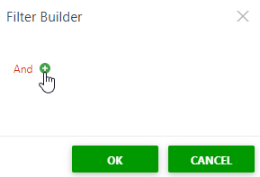 Click the Plus button to create a filter