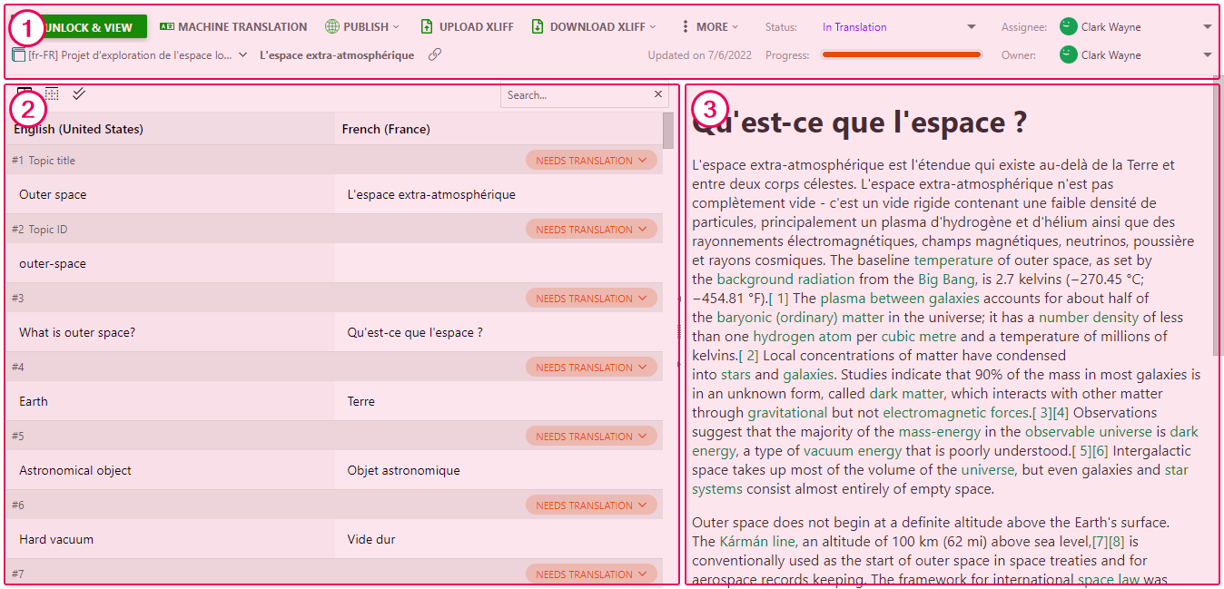 Tralsnation editor UI overview