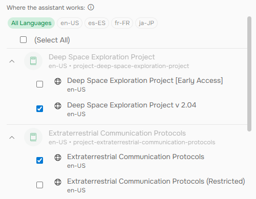 A list of selected publications to be available for AnswerGenius.
