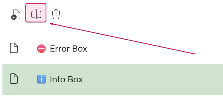 Use the "Rename" button to change the name of your Quick parts.