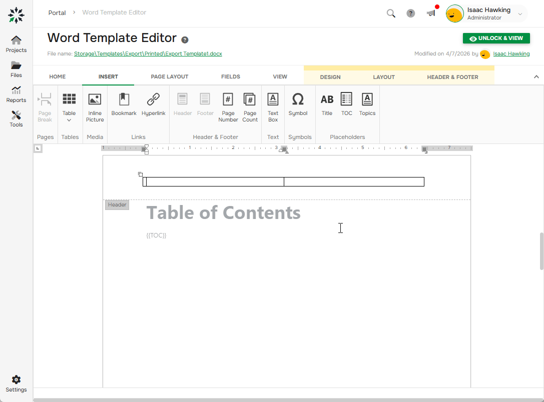 Removing borders in ClickHelp Word template